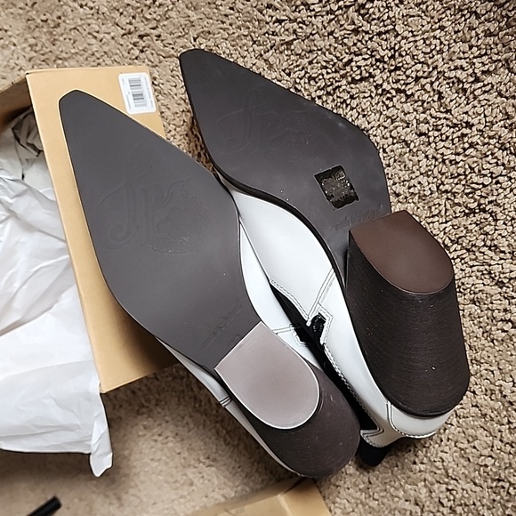 FREE PEOPLE JACKSON WEST 39 ANKLE BOOTIE BOOTS POINT TOE HEELED WESTERN COWGIRL - Picture 3 of 7